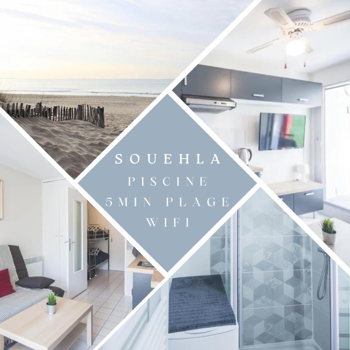 Le Souehla Appart - Piscine Wifi Parking Residence Les Sables D'Or - La Grande Motte Ngoại thất bức ảnh